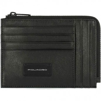 Чехол для банковских карт PIQUADRO HARPER PU1243APR/N черный Чехол для банковских карт PIQUADRO HARPER PU1243APR/N черный