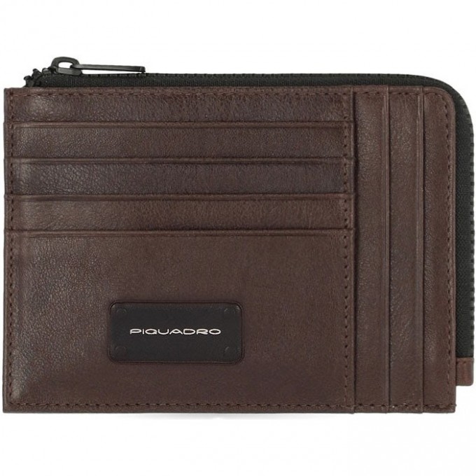 Чехол для банковских карт PIQUADRO HARPER коричневый PU1243APR/TM Чехол для банковских карт PIQUADRO HARPER коричневый PU1243APR/TM