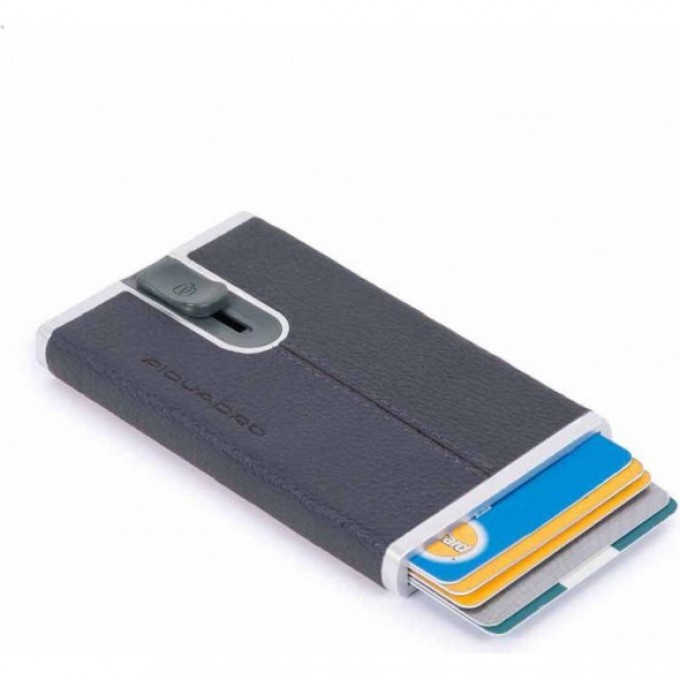 Чехол для кредитных карт PIQUADRO BLACK SQUARE темно-синий PP4825B3R/BLU4 Чехол для кредитных карт PIQUADRO BLACK SQUARE темно-синий PP4825B3R/BLU4
