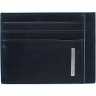 Чехол для кредитных карт PIQUADRO BLUE SQUAR (черный) PP2762B2R/N