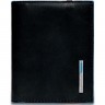 Чехол для кредитных карт PIQUADRO BLUE SQUARE (черный) PP1395B2/N