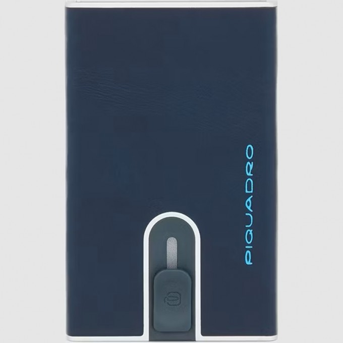 Чехол для кредитных карт PIQUADRO BLUE SQUARE черный PP4825B2R/N Чехол для кредитных карт PIQUADRO BLUE SQUARE черный PP4825B2R/N