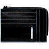 Чехол для кредитных карт PIQUADRO BLUE SQUARE (черный) PU1243B2R/N