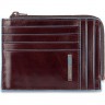 Чехол для кредитных карт PIQUADRO BLUE SQUARE (коричневый) PU1243B2R/MO