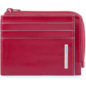Чехол для кредитных карт PIQUADRO BLUE SQUARE PP4822B2R/R красный