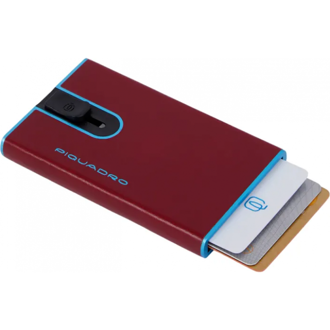 Чехол для кредитных карт PIQUADRO BLUE SQUARE красный PP4825B2BLR/R Чехол для кредитных карт PIQUADRO BLUE SQUARE красный PP4825B2BLR/R