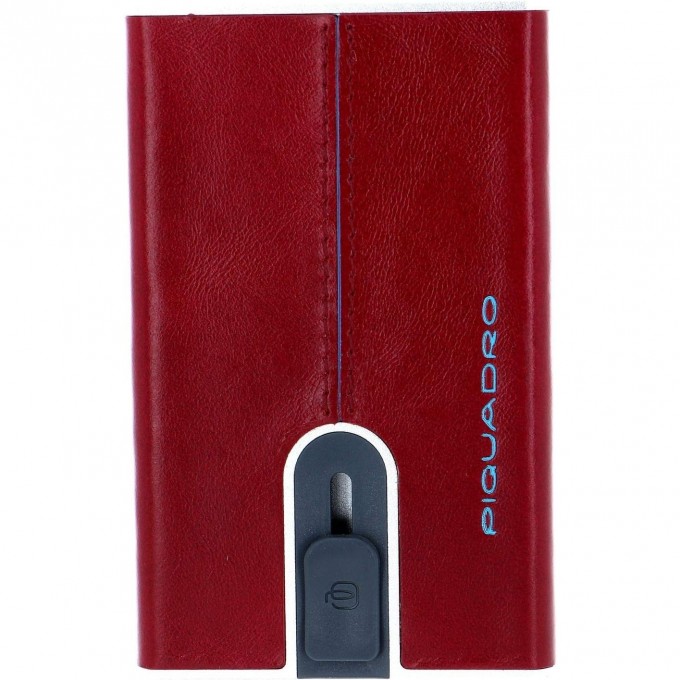 Чехол для кредитных карт PIQUADRO BLUE SQUARE красный PP4825B2R/R Чехол для кредитных карт PIQUADRO BLUE SQUARE красный PP4825B2R/R