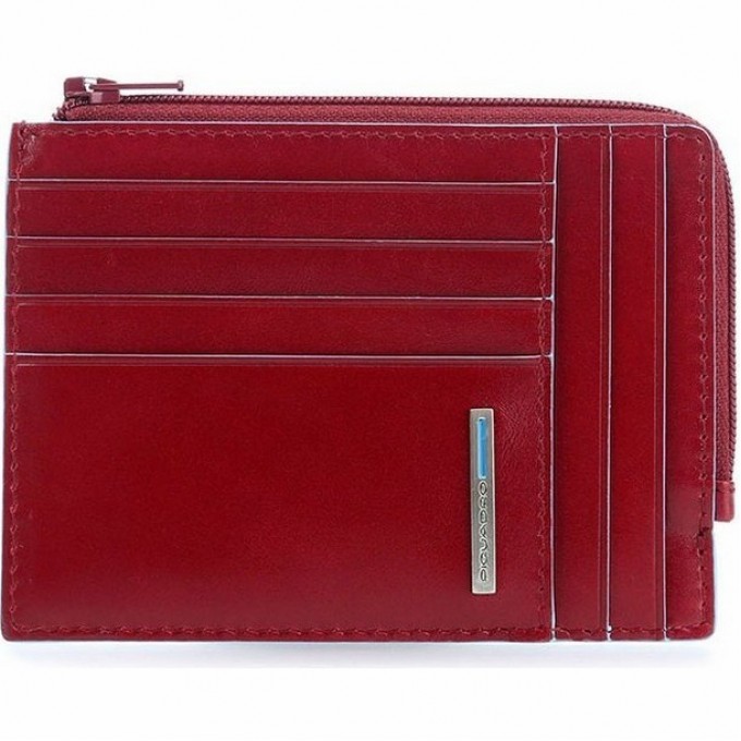 Чехол для кредитных карт PIQUADRO BLUE SQUARE (красный) PU1243B2R/R Чехол для кредитных карт PIQUADRO BLUE SQUARE (красный) PU1243B2R/R