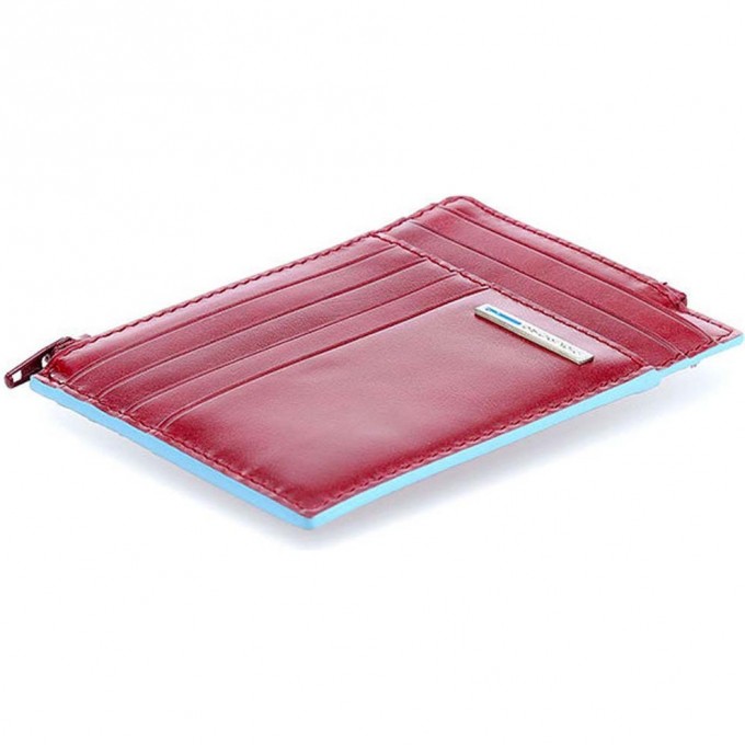 Чехол для кредитных карт PIQUADRO BLUE SQUARE лиловый/синий PU1243B2R/VIBL Чехол для кредитных карт PIQUADRO BLUE SQUARE лиловый/синий PU1243B2R/VIBL
