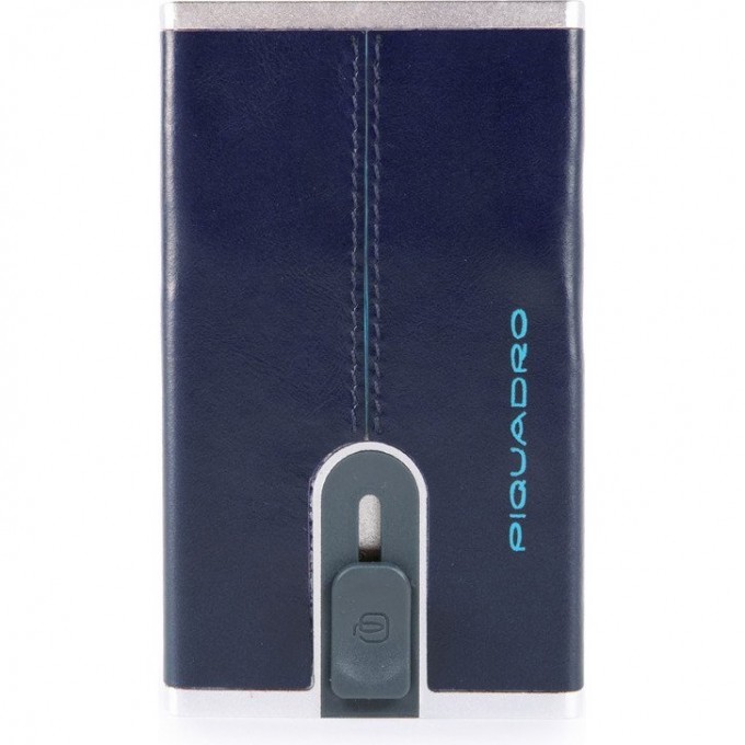Чехол для кредитных карт PIQUADRO BLUE SQUARE (синий) PP4825B2R/BLU2 Чехол для кредитных карт PIQUADRO BLUE SQUARE (синий) PP4825B2R/BLU2