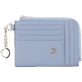 Чехол для кредитных карт PIQUADRO CIRCLE PP5910W92R/AZ3 голубой кожа