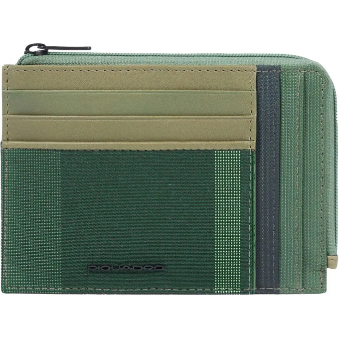 Чехол для кредитных карт PIQUADRO STEVE зеленый PU1243S131R/VE Чехол для кредитных карт PIQUADRO STEVE зеленый PU1243S131R/VE