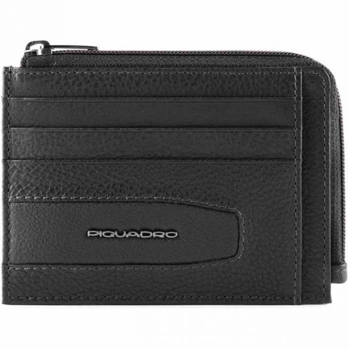 Чехол для кредитных карт PIQUADRO W101 (черный) PP4822W101R/N Чехол для кредитных карт PIQUADRO W101 (черный) PP4822W101R/N