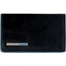 Чехол для визитных карт PIQUADRO BLUE SQUARE (черный) PP1263B2/N