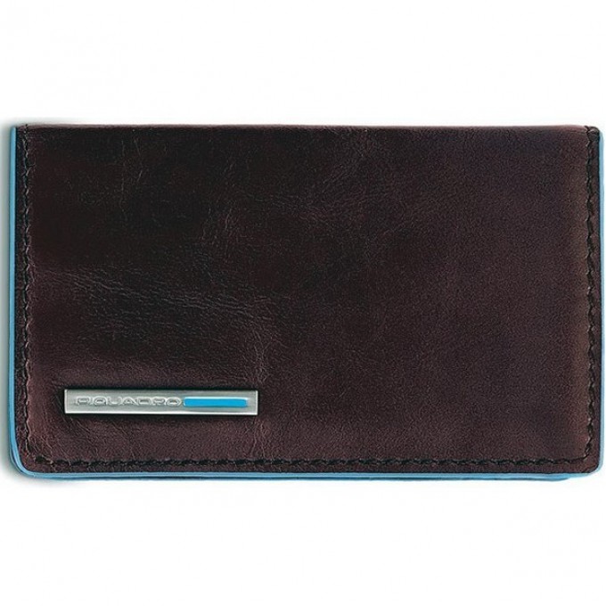 Чехол для визитных карт PIQUADRO BLUE SQUARE (коричневый) PP1263B2/MO Чехол для визитных карт PIQUADRO BLUE SQUARE (коричневый) PP1263B2/MO