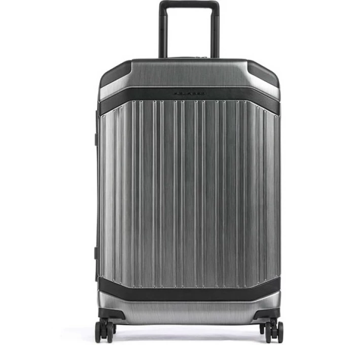 Чемодан PIQUADRO PQ LIGHT PREMIUM () 46x68x26.5см 69л. серый BV4427PQLP/GRN