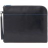 Клатч PIQUADRO BLUE SQUARE REVAMP черный AC6099B2VR/N