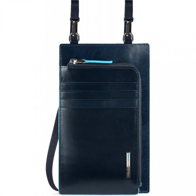 Клатч PIQUADRO BLUE SQUARE синий AC5634B2R/BLU2 Клатч PIQUADRO BLUE SQUARE синий AC5634B2R/BLU2