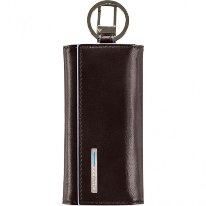 Ключница PIQUADRO BLUE SQUARE (коричневый) PC1397B2/MO Ключница PIQUADRO BLUE SQUARE (коричневый) PC1397B2/MO