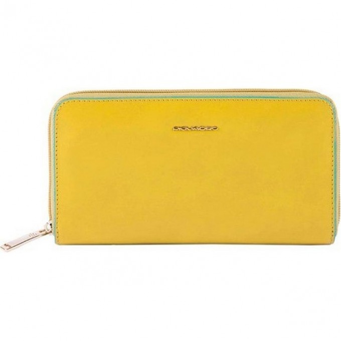 Кошелек женский PIQUADRO BLUE SQUARE (желтый) PD1515B2R/G5 Кошелек женский PIQUADRO BLUE SQUARE (желтый) PD1515B2R/G5