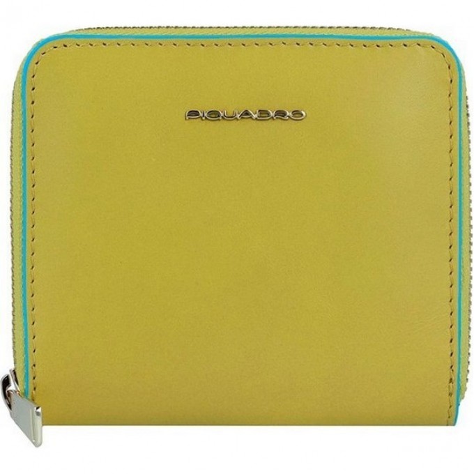 Кошелек женский PIQUADRO BLUE SQUARE (желтый) PD4826B2R/G5 Кошелек женский PIQUADRO BLUE SQUARE (желтый) PD4826B2R/G5