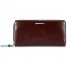 Кошелек женский PIQUADRO BLUE SQUARE (коричневый) PD3229B2/MO