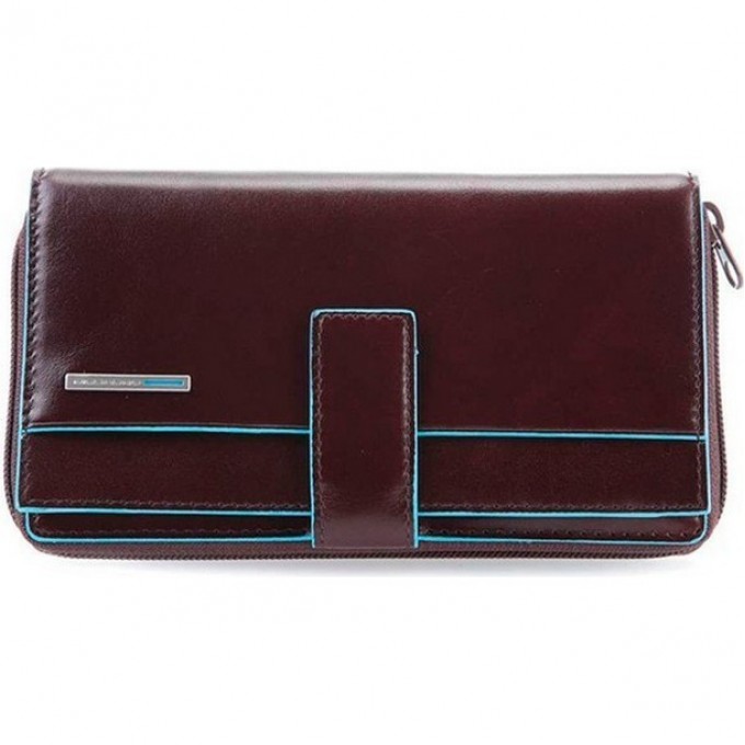 Кошелек женский PIQUADRO BLUE SQUARE (красное дерево) PD1354B2R/MO Кошелек женский PIQUADRO BLUE SQUARE (красное дерево) PD1354B2R/MO