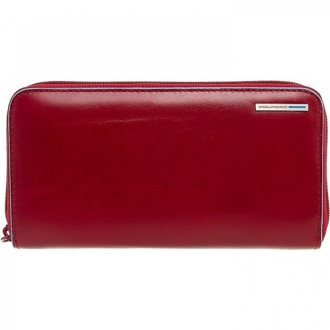 Кошелек женский PIQUADRO BLUE SQUARE (красный) PD1515B2R/R Кошелек женский PIQUADRO BLUE SQUARE (красный) PD1515B2R/R
