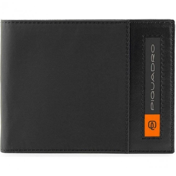 Кошелек мужской PIQUADRO BIOS (черный) PU1392BIO/N Кошелек мужской PIQUADRO BIOS (черный) PU1392BIO/N