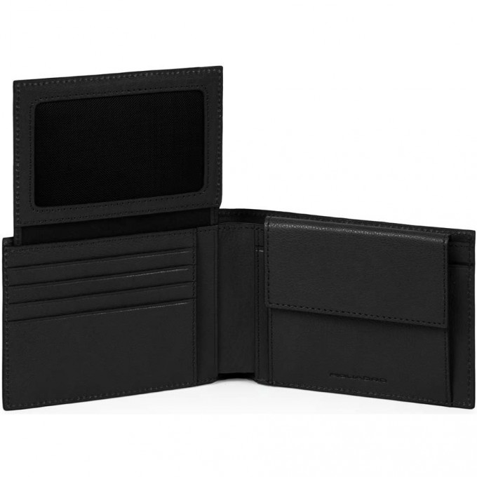 Кошелек мужской PIQUADRO BLACK SQUARE черный PU1392B3R/N Кошелек мужской PIQUADRO BLACK SQUARE черный PU1392B3R/N