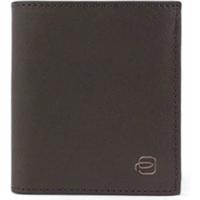 Кошелек мужской PIQUADRO BLACK SQUARE темно-коричневый PU5964B3R/TM Кошелек мужской PIQUADRO BLACK SQUARE темно-коричневый PU5964B3R/TM
