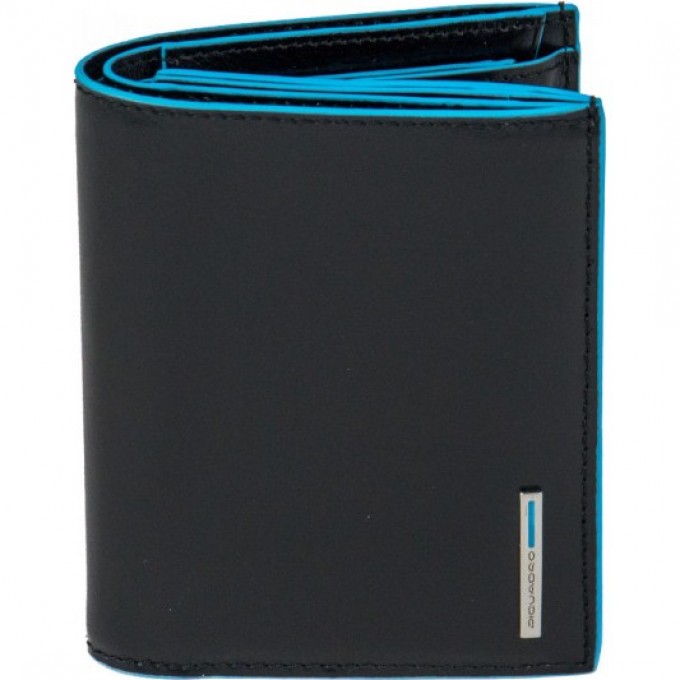 Кошелек мужской PIQUADRO BLUE SQUARE черный PU1740B2/N Кошелек мужской PIQUADRO BLUE SQUARE черный PU1740B2/N