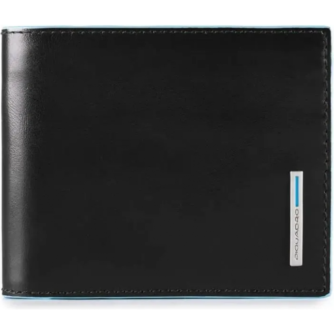 Кошелек мужской PIQUADRO BLUE SQUARE черный PU3891B2R/N Кошелек мужской PIQUADRO BLUE SQUARE черный PU3891B2R/N