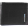 Кошелек мужской PIQUADRO BLUE SQUARE (черный) PU4518B2R/N