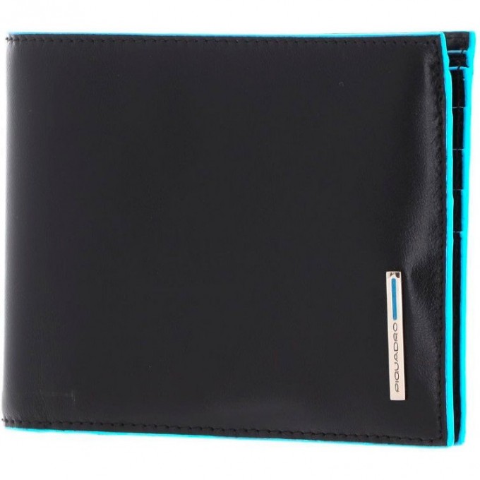 Кошелек мужской PIQUADRO BLUE SQUARE черный PU5954B2R/N Кошелек мужской PIQUADRO BLUE SQUARE черный PU5954B2R/N