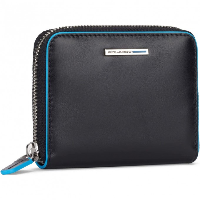 Кошелек мужской PIQUADRO BLUE SQUARE черный PU5958B2R/N Кошелек мужской PIQUADRO BLUE SQUARE черный PU5958B2R/N
