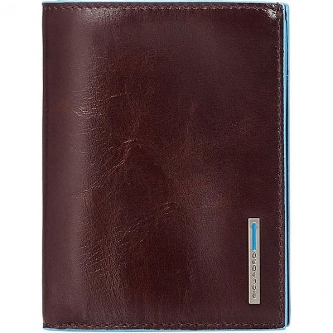 Кошелек мужской PIQUADRO BLUE SQUARE (коричневый) PU1129B2/MO Кошелек мужской PIQUADRO BLUE SQUARE (коричневый) PU1129B2/MO