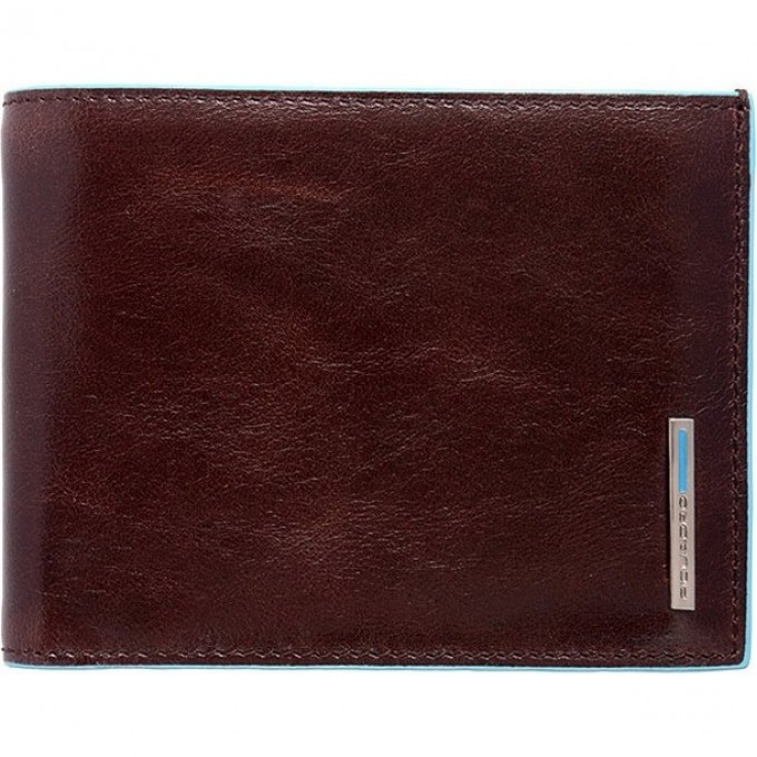 Кошелек мужской PIQUADRO BLUE SQUARE (коричневый) PU1240B2/MO Кошелек мужской PIQUADRO BLUE SQUARE (коричневый) PU1240B2/MO
