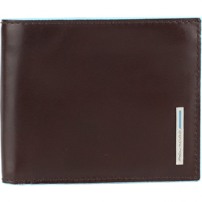 Кошелек мужской PIQUADRO BLUE SQUARE коричневый PU3891B2R/MO Кошелек мужской PIQUADRO BLUE SQUARE коричневый PU3891B2R/MO
