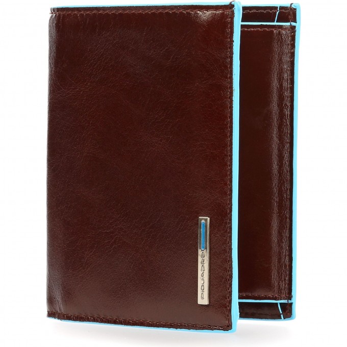 Кошелек мужской PIQUADRO BLUE SQUARE красное дерево PU1740B2/MO Кошелек мужской PIQUADRO BLUE SQUARE красное дерево PU1740B2/MO