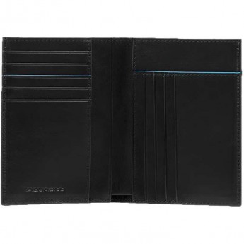 Кошелек мужской PIQUADRO BLUE SQUARE REVAMP PU1393B2VR/N черный