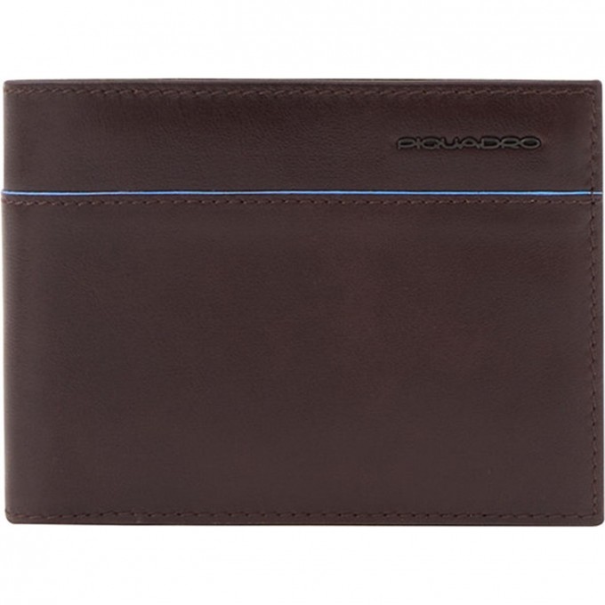 Кошелек мужской PIQUADRO BLUE SQUARE REVAMP коричневый натуральная кожа PU6190B2VR/MO Кошелек мужской PIQUADRO BLUE SQUARE REVAMP коричневый натуральная кожа PU6190B2VR/MO