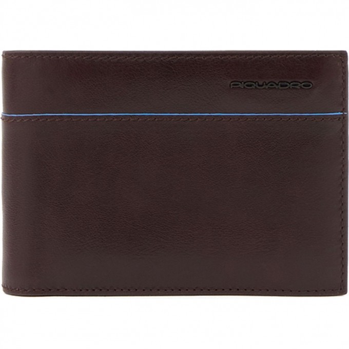 Кошелек мужской PIQUADRO BLUE SQUARE REVAMP коричневый PU257B2VR/MO Кошелек мужской PIQUADRO BLUE SQUARE REVAMP коричневый PU257B2VR/MO
