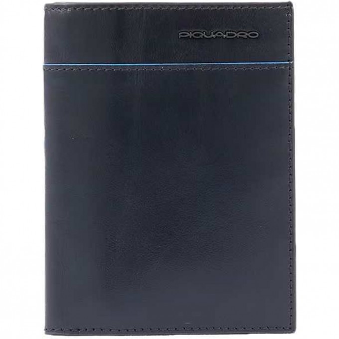 Кошелек мужской PIQUADRO BLUE SQUARE REVAMP синий PU1393B2VR/BLU Кошелек мужской PIQUADRO BLUE SQUARE REVAMP синий PU1393B2VR/BLU