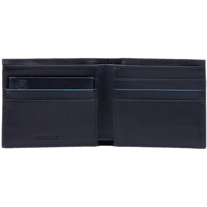 Кошелек мужской PIQUADRO BLUE SQUARE REVAMP синий PU3891B2VR/BLU Кошелек мужской PIQUADRO BLUE SQUARE REVAMP синий PU3891B2VR/BLU
