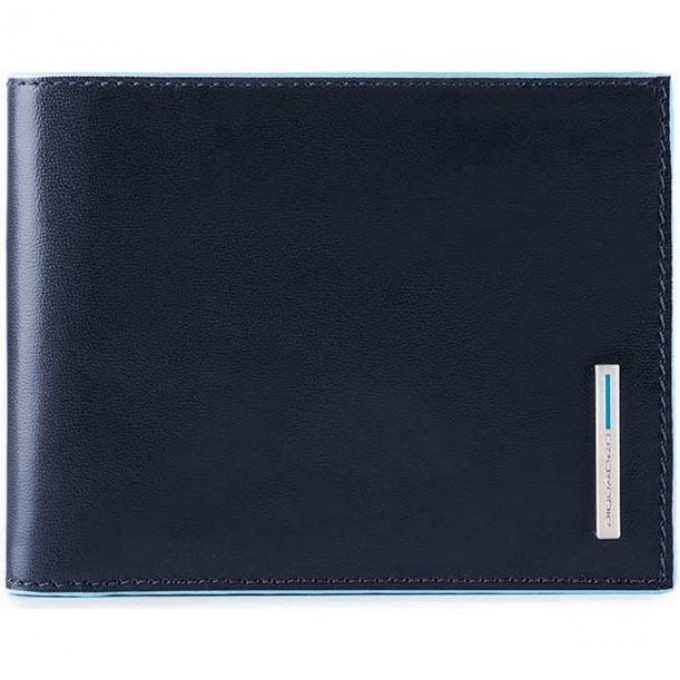 Кошелек мужской PIQUADRO BLUE SQUARE (синий) PU1239B2R/BLU2 Кошелек мужской PIQUADRO BLUE SQUARE (синий) PU1239B2R/BLU2