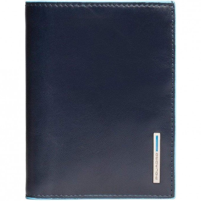 Кошелек мужской PIQUADRO BLUE SQUARE темно-синий PU1393B2/BLU2 Кошелек мужской PIQUADRO BLUE SQUARE темно-синий PU1393B2/BLU2