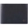 Кошелек мужской PIQUADRO BLUE SQUARE (темно-синий) PU257B3R/BLU