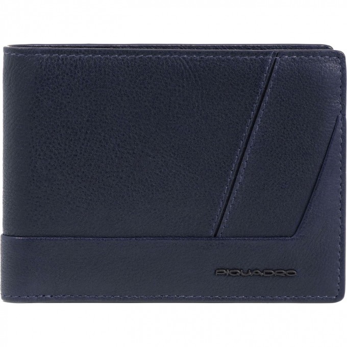 Кошелек мужской PIQUADRO CARL темно-синий PU257S129R/BLU Кошелек мужской PIQUADRO CARL темно-синий PU257S129R/BLU