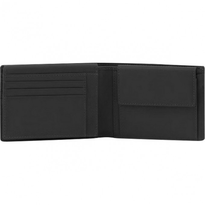 Кошелек мужской PIQUADRO GIO черный полиэстер/натур.кожа PU1392S124R/N Кошелек мужской PIQUADRO GIO черный полиэстер/натур.кожа PU1392S124R/N